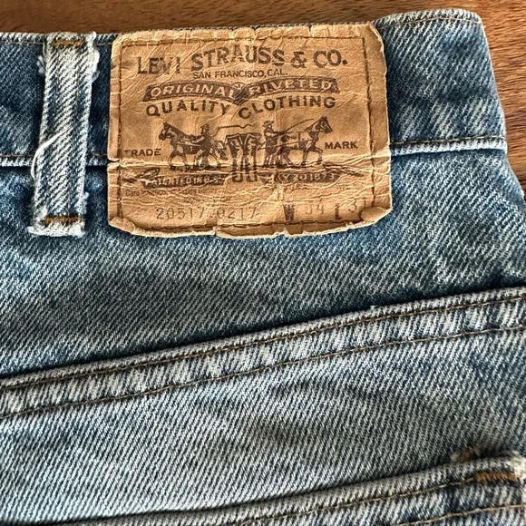 Levi's Blue Flare & Wide Leg Jeans - Picture 7 of 11